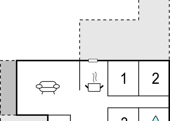Three-bedroom In * Knebel